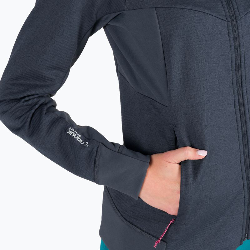 Флісова кофта жіноча Jack Wolfskin Hydro Grid Fleece сіра 1709911 8