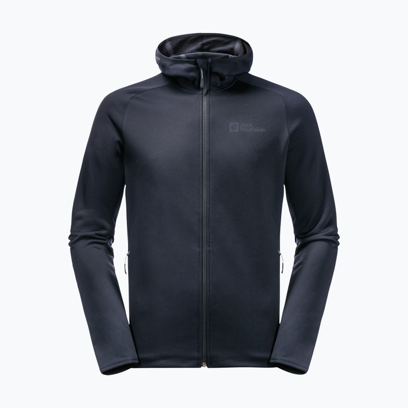 Флісова кофта чоловіча Jack Wolfskin Baiselberg синя 1710541 3