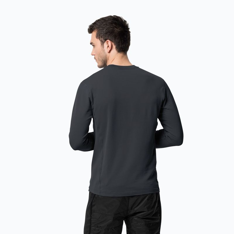 Футболка трекінговаa longsleeve męska Jack Wolfskin Infinite LS графіт 1808311 2