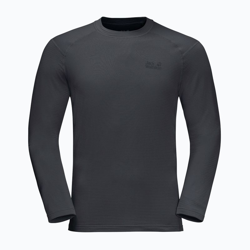 Футболка трекінговаa longsleeve męska Jack Wolfskin Infinite LS графіт 1808311 4