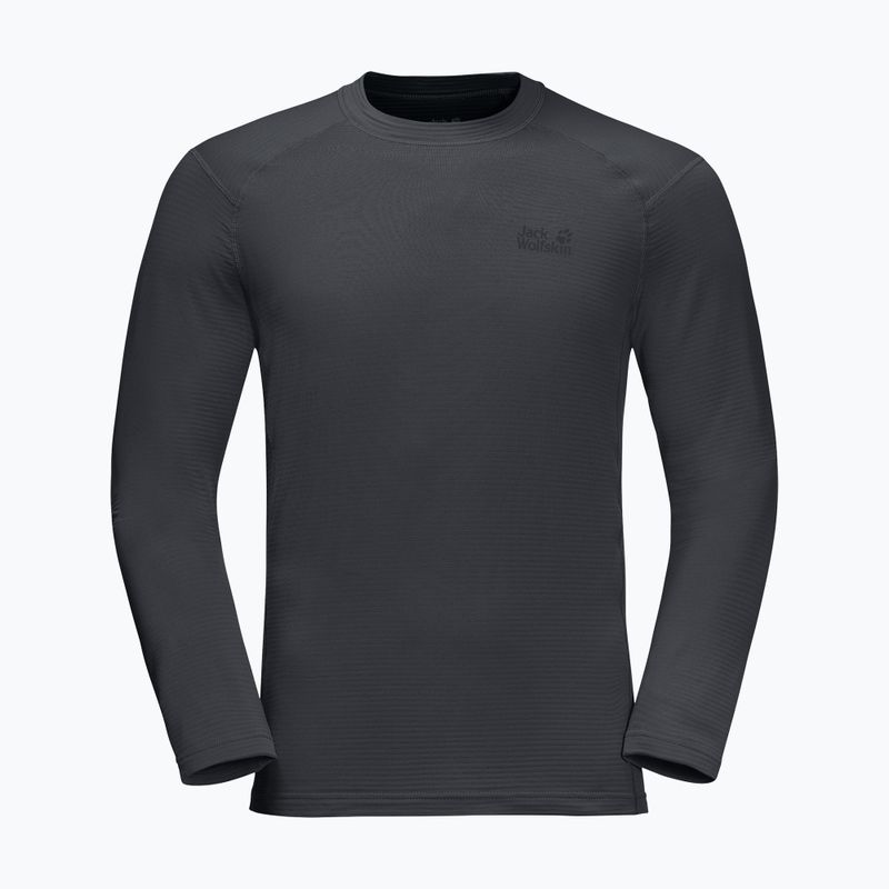 Футболка трекінговаa longsleeve męska Jack Wolfskin Infinite LS графіт 1808311 3