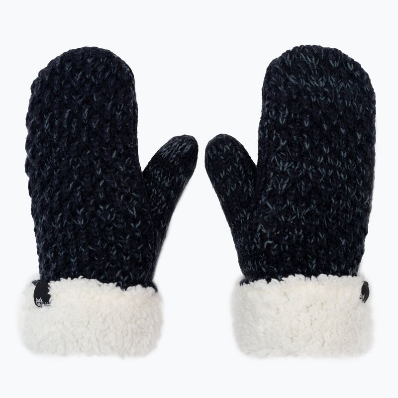 Рукавиці зимові жіночі Jack Wolfskin Highloft Knit блакитні 1908001_1010_003 2