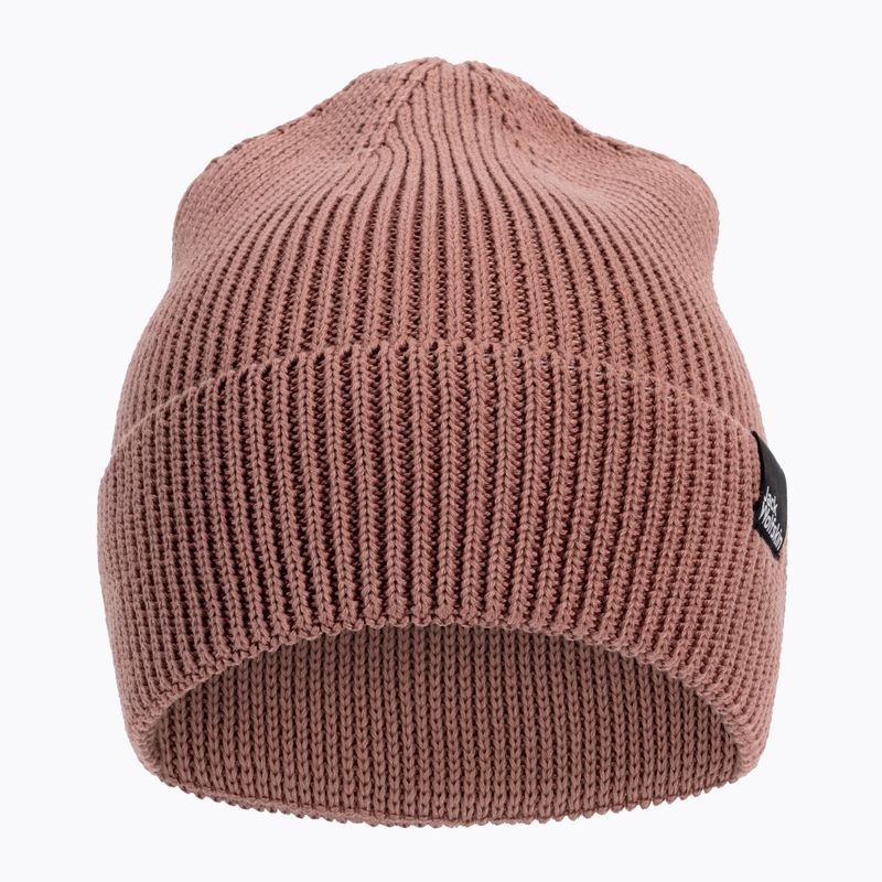 Шапка зимова Jack Wolfskin Essential Beanie рожева 1910881 2