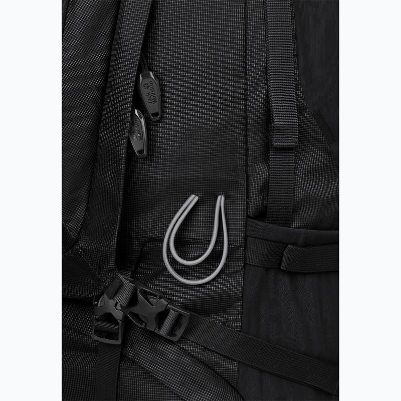 Рюкзак трекінговий чоловічий Jack Wolfskin Denali 65+10 л black 8