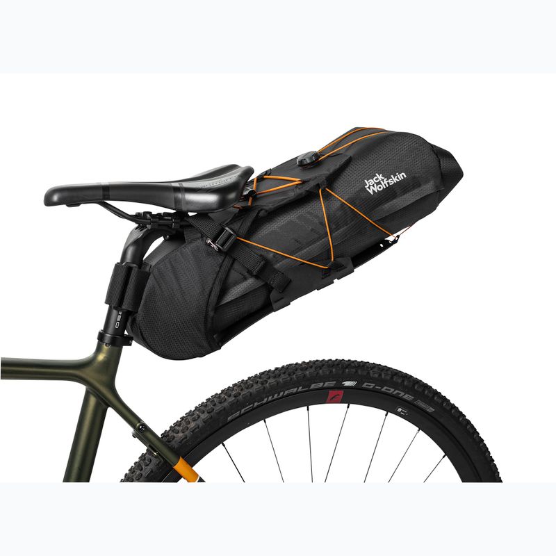 Сумка велосипедна Jack Wolfskin Morobbia Seat Bag 14 л flash black 4
