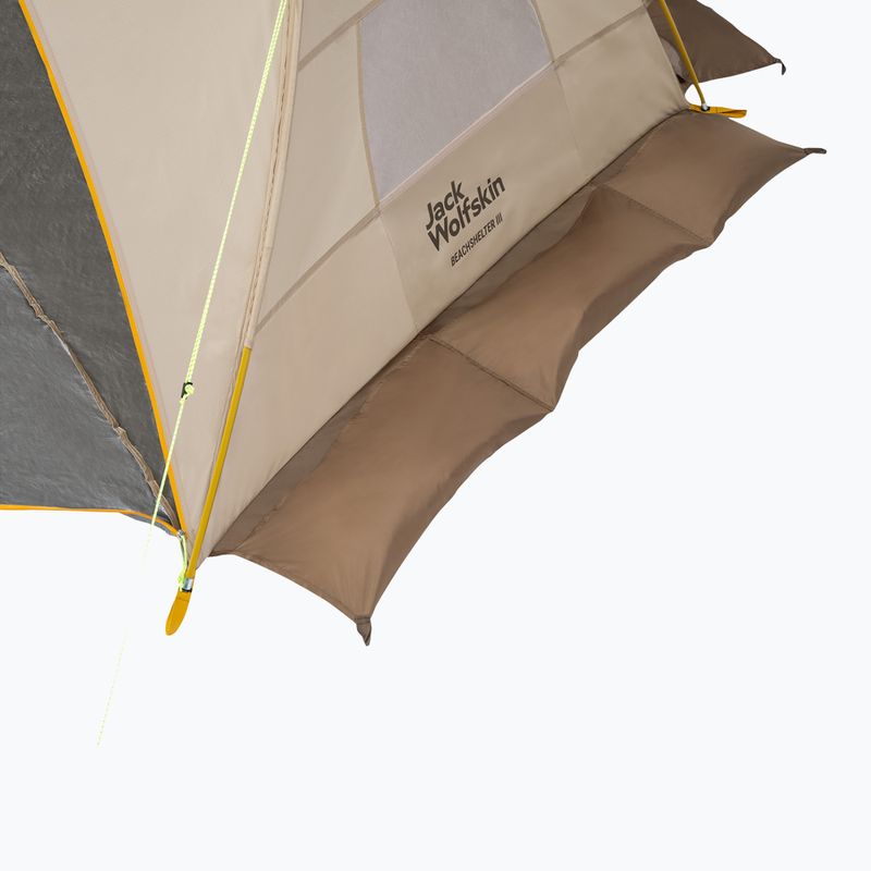 Намет пляжний Jack Wolfskin Beach Shelter III white pepper 4