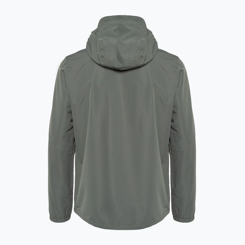 Куртка дощовик чоловіча Jack Wolfskin Stormy Point 2L зелена 1111142 7