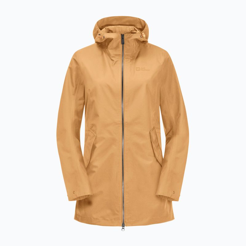 Куртка дощовик жіноча Jack Wolfskin Dakar Parka жовта 1112502_3084_005 5