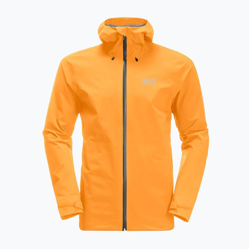 Куртка дощовик чоловіча Jack Wolfskin Highest Peak помаранчева 1115131_3087_005 7