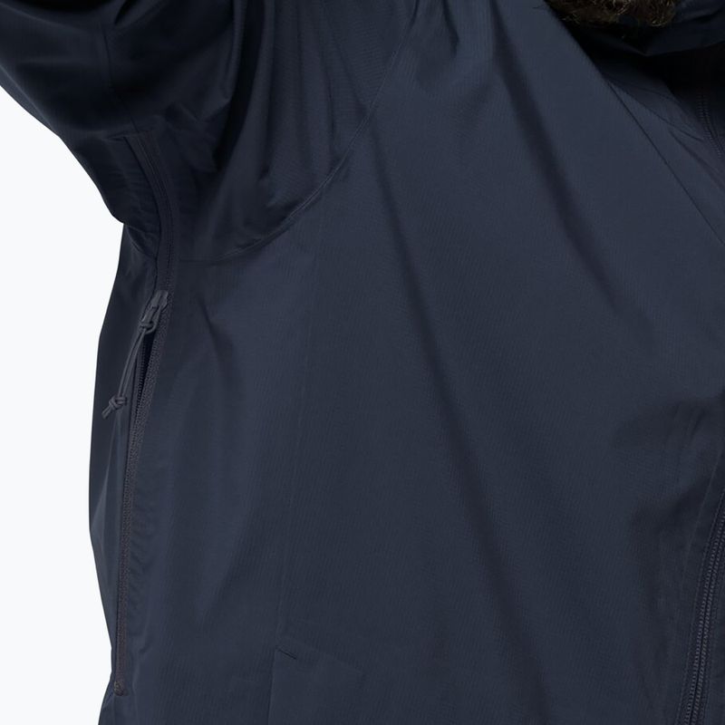Куртка дощовик чоловіча Jack Wolfskin Elsberg 2.5L блакитна 1115881_1010_002 4