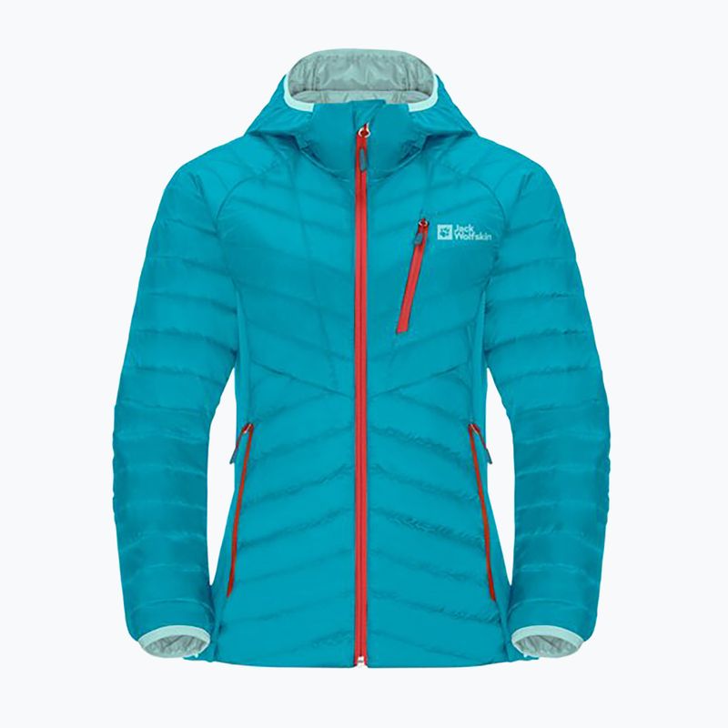 Пуховик жіночий Jack Wolfskin Routeburn Pro Ins блакитний 1207191_1281_002 6