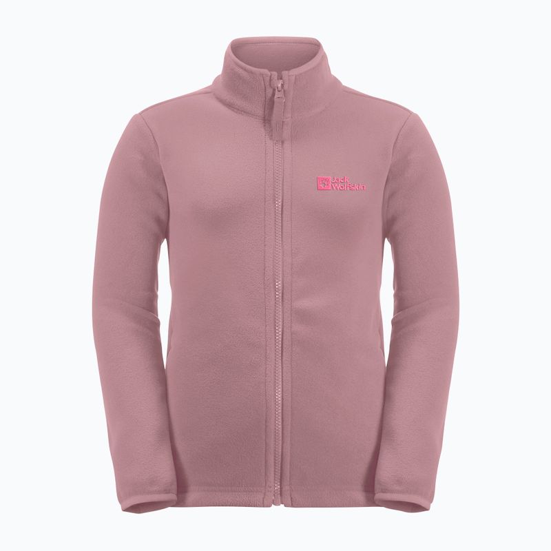 Кофта трекінгова дитяча Jack Wolfskin Taunus рожева 1609481