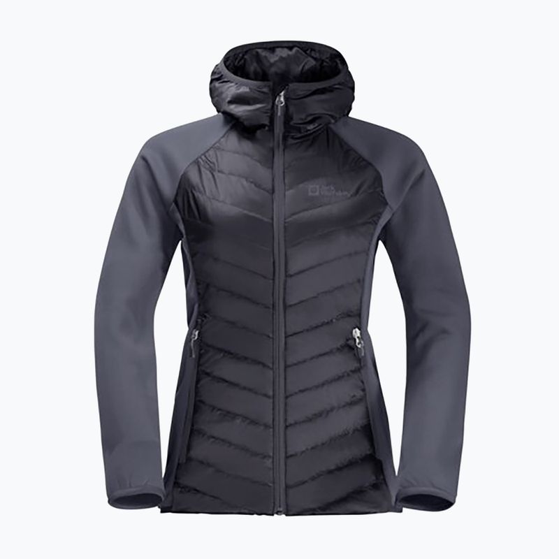 Куртка гібридна жіноча Jack Wolfskin Routeburn Pro Hybrid сіра 1710861 8
