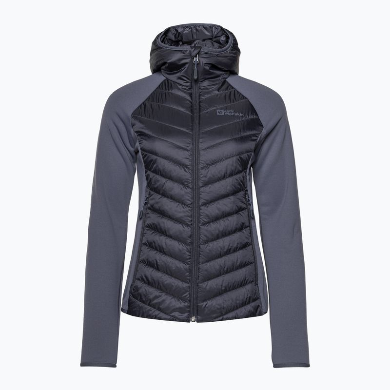 Куртка гібридна жіноча Jack Wolfskin Routeburn Pro Hybrid сіра 1710861 5