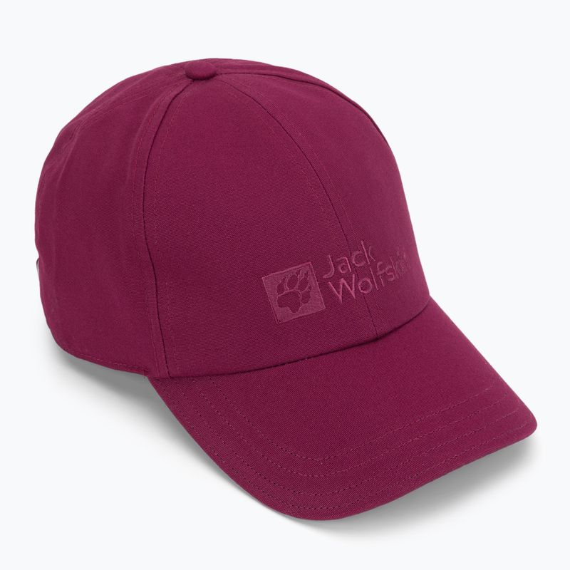 Бейсболка Jack Wolfskin Baseball червона 1900673
