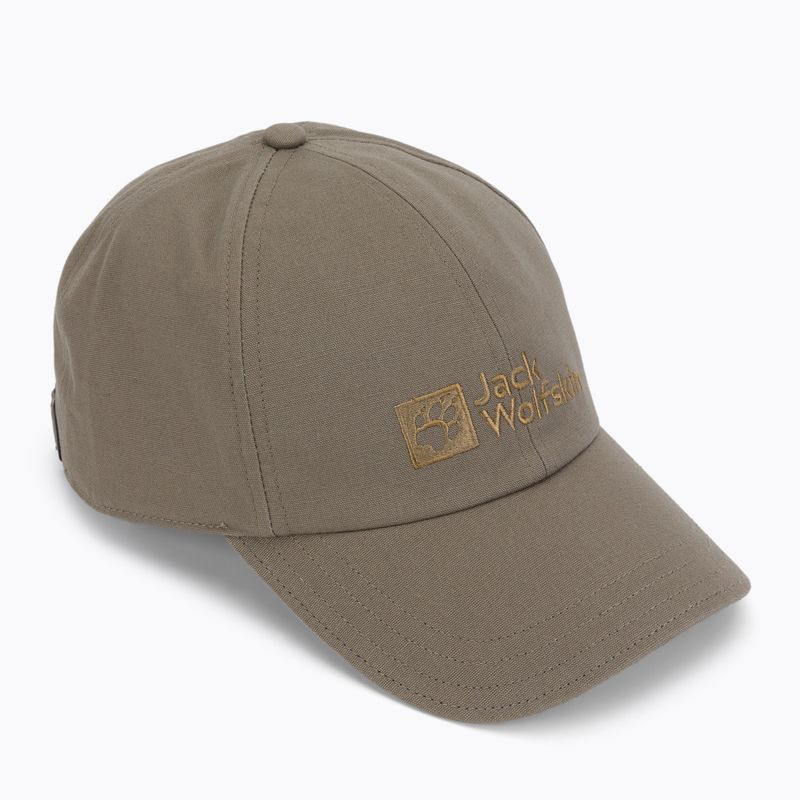 Бейсболка Jack Wolfskin Baseball коричнева 1900673