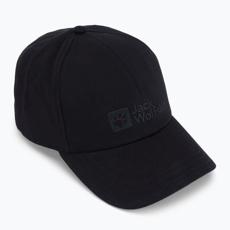 Бейсболка Jack Wolfskin Baseball чорна 1900673