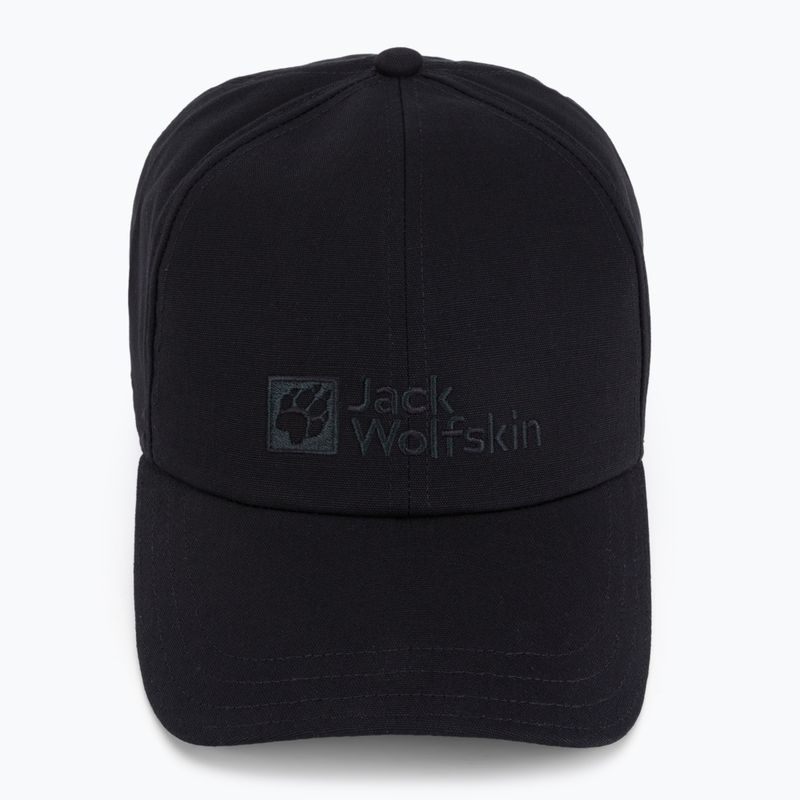 Бейсболка Jack Wolfskin Baseball чорна 1900673 4