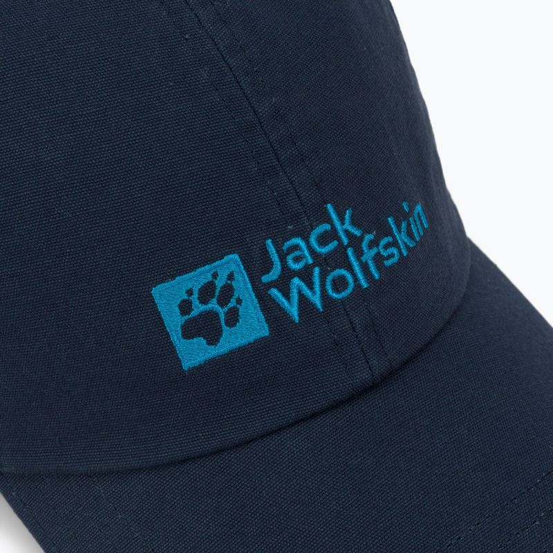 Бейсболка дитяча Jack Wolfskin Baseball синя 1901012 5