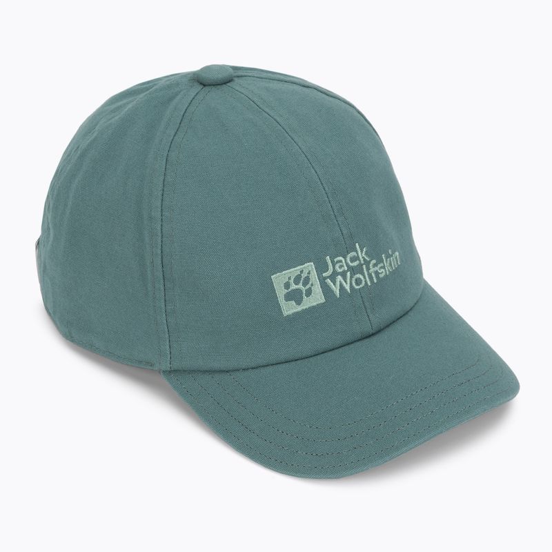 Бейсболка дитяча Jack Wolfskin Baseball зелена 1901012