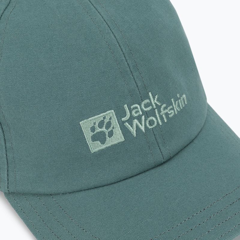 Бейсболка дитяча Jack Wolfskin Baseball зелена 1901012 5
