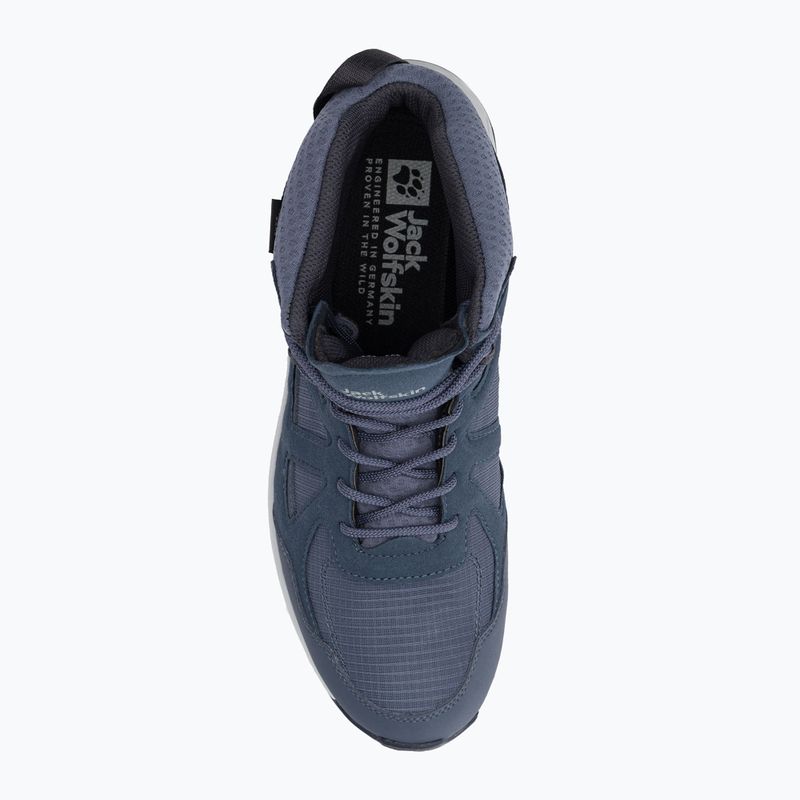 Черевики трекінгові жіночі Jack Wolfskin Woodland 2 Texapore Mid сині 4051331 6