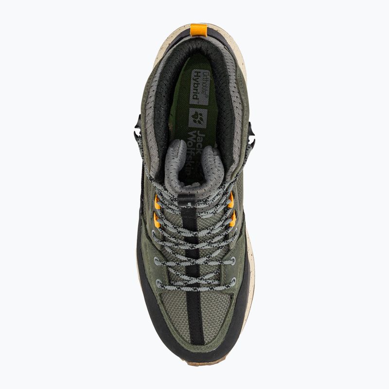 Взуття трекінгове чоловіче Jack Wolfskin Terraquest Texapore Mid зелене 4056381_4143_075 6