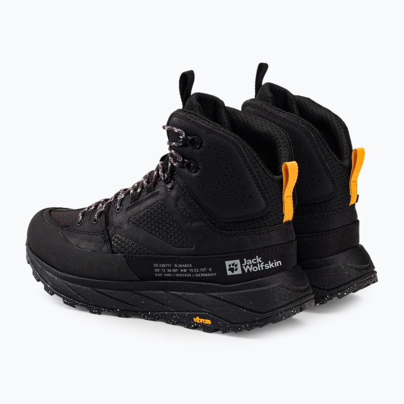Взуття трекінгове чоловіче Jack Wolfskin Terraquest Texapore Mid чорне 4056381_6000_110 3