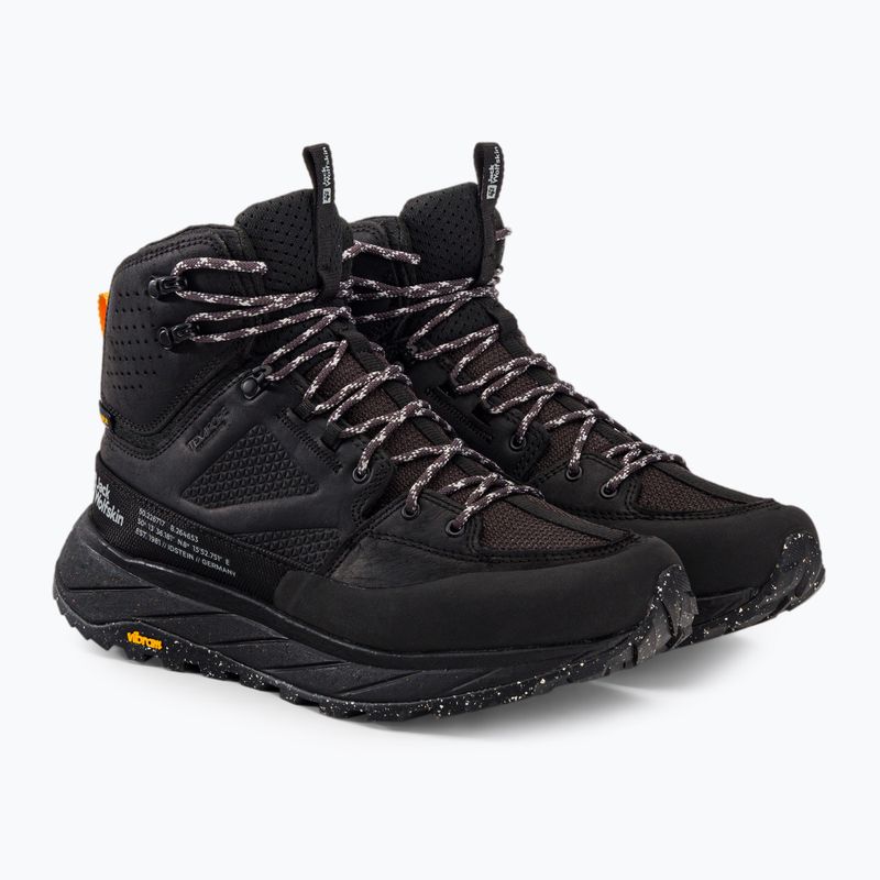 Взуття трекінгове чоловіче Jack Wolfskin Terraquest Texapore Mid чорне 4056381_6000_110 4