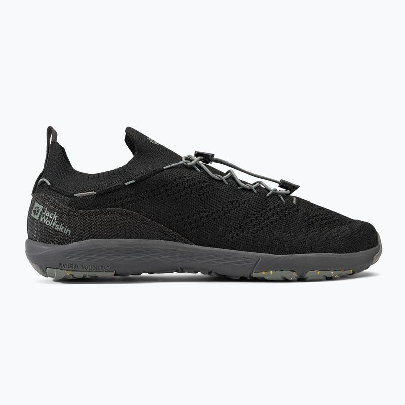 Взуття туристичне чоловіче Jack Wolfskin Spirit Knit Low чорне 4056621_6350_065 2