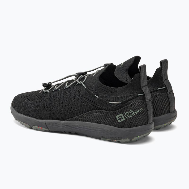Взуття туристичне чоловіче Jack Wolfskin Spirit Knit Low чорне 4056621_6350_065 3