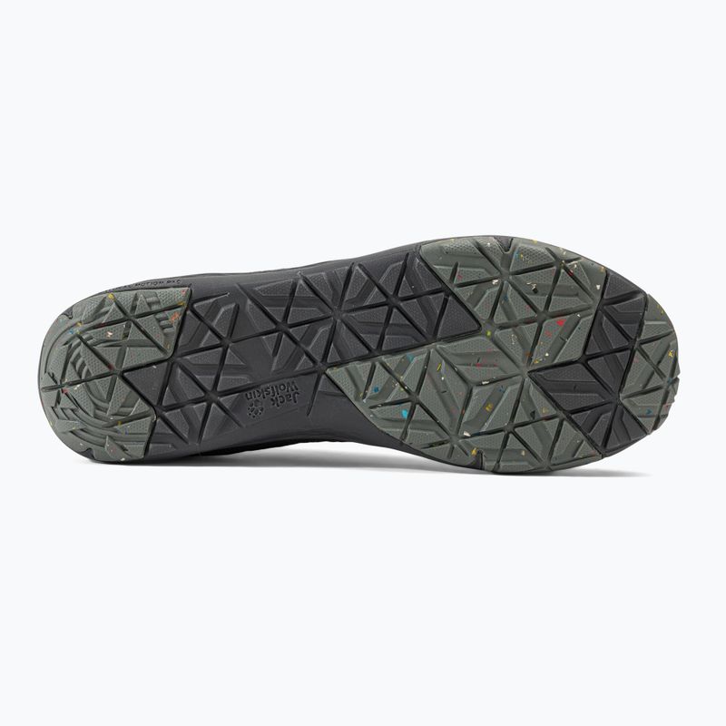 Взуття туристичне чоловіче Jack Wolfskin Spirit Knit Low чорне 4056621_6350_065 5