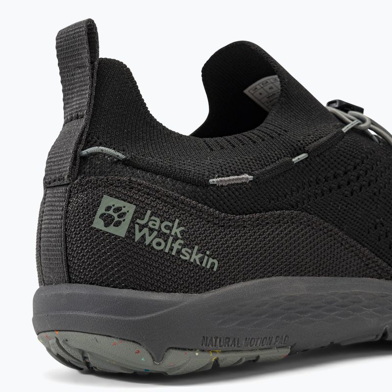 Взуття туристичне чоловіче Jack Wolfskin Spirit Knit Low чорне 4056621_6350_065 9