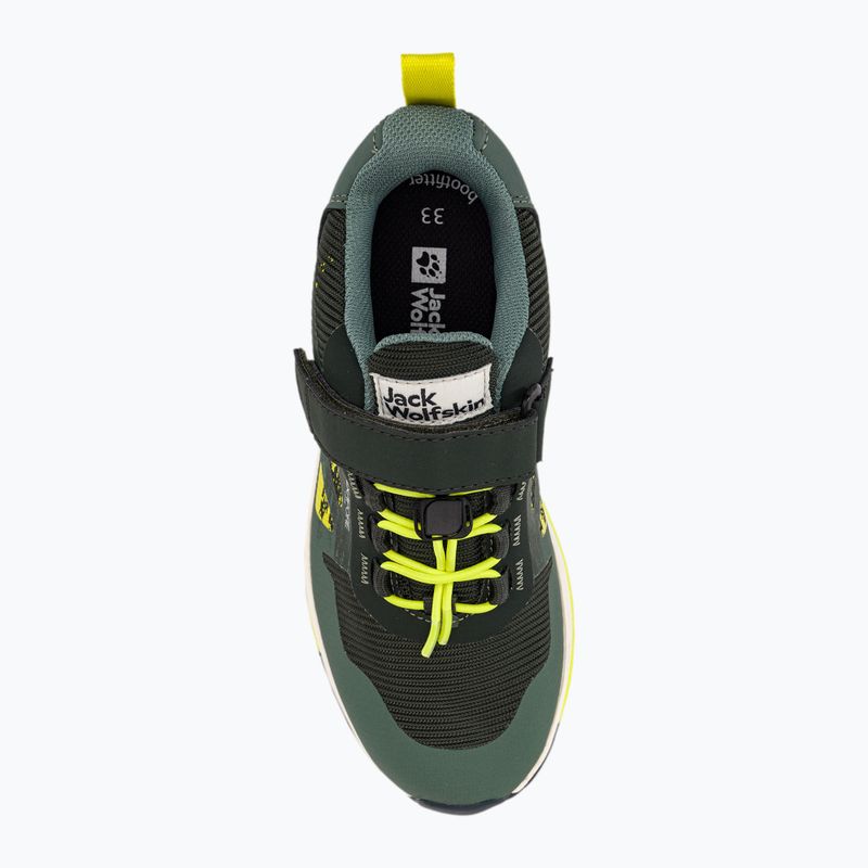 Взуття туристичне дитяче Jack Wolfskin Vili Hiker Texapore Low зелене 4056831_4136_350 6