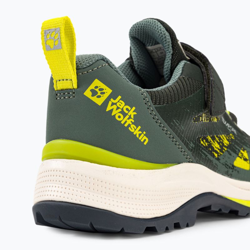 Взуття туристичне дитяче Jack Wolfskin Vili Hiker Texapore Low зелене 4056831_4136_350 9