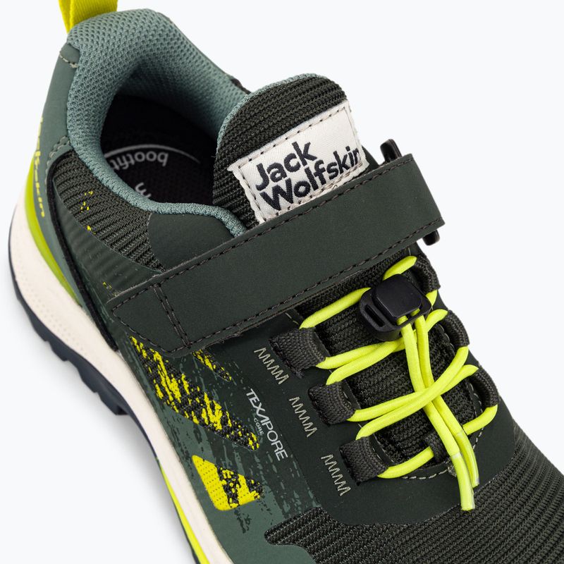 Взуття туристичне дитяче Jack Wolfskin Vili Hiker Texapore Low зелене 4056831_4136_350 10