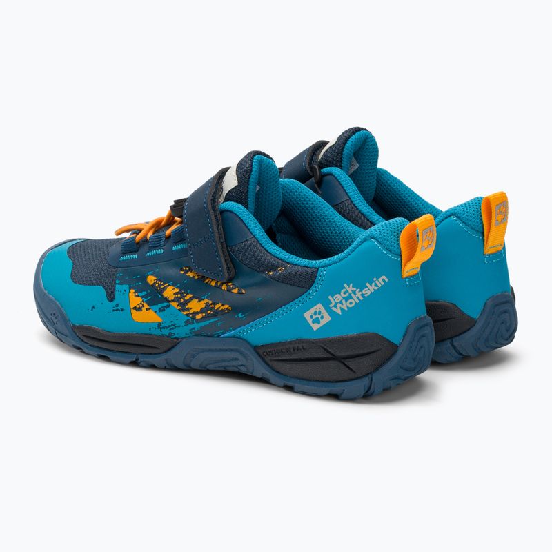Взуття трекінгове жіноче Jack Wolfskin Vili Action Low синє 4056851 3