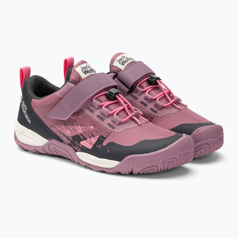 Взуття трекінгове жіноче Jack Wolfskin Vili Action Low рожеве 4056851 4