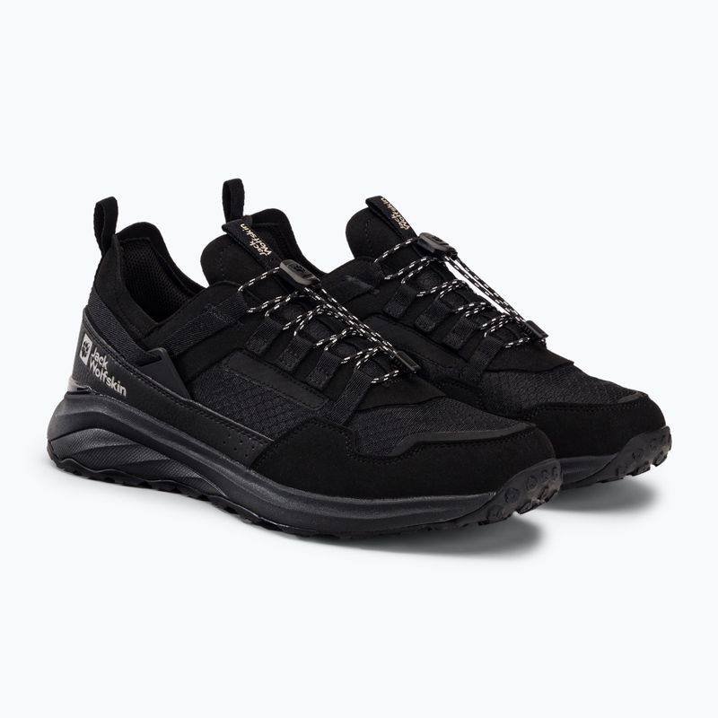 Взуття туристичне чоловіче Jack Wolfskin Dromoventure Athletic Low чорне 4057011_6000_110 4