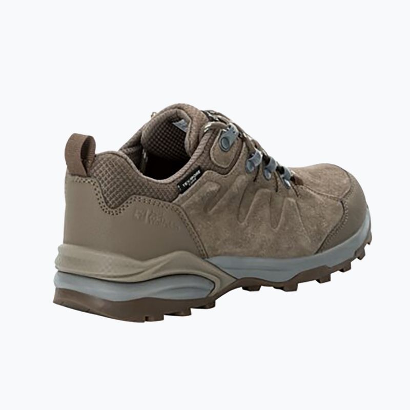 Черевики трекінгові жіночі Jack Wolfskin Refugio Texapore Low chestnut 8