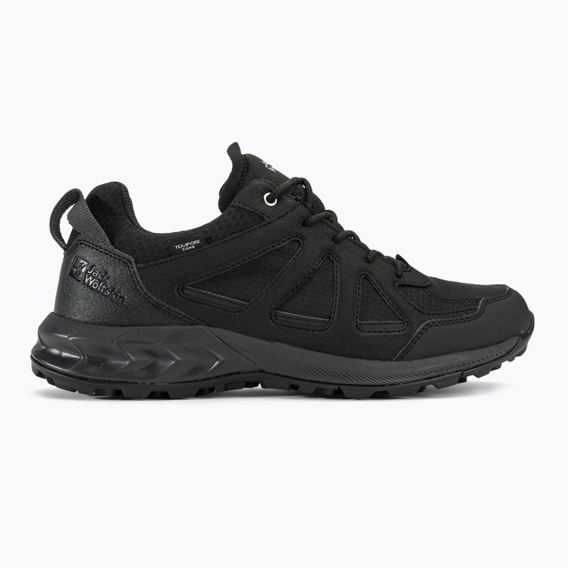 Черевики трекінгові чоловічі Jack Wolfskin Woodland 2 Texapore Low black 2