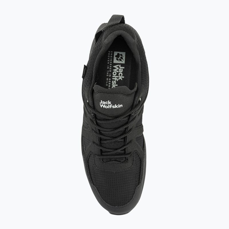 Черевики трекінгові чоловічі Jack Wolfskin Woodland 2 Texapore Low black 6