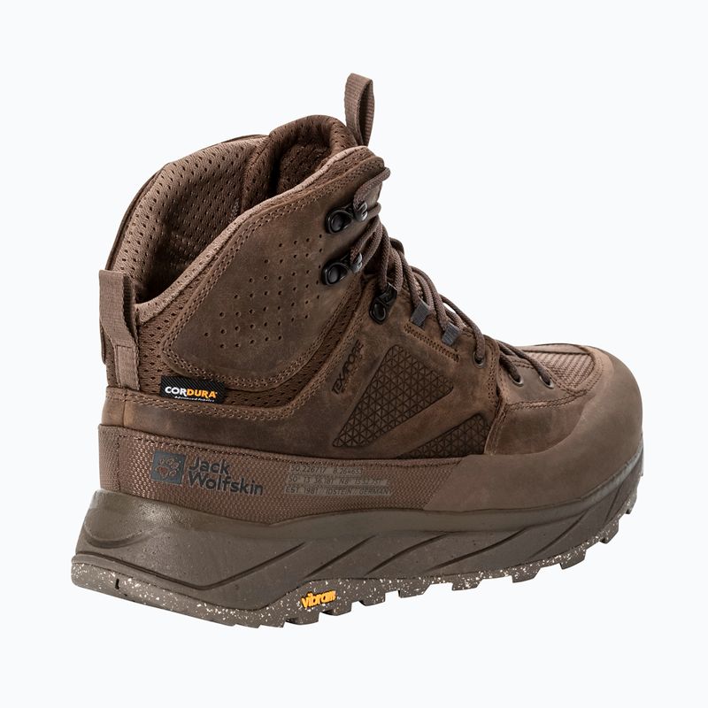 Черевики трекінгові чоловічі Jack Wolfskin Terraquest Texapore Mid bear 9