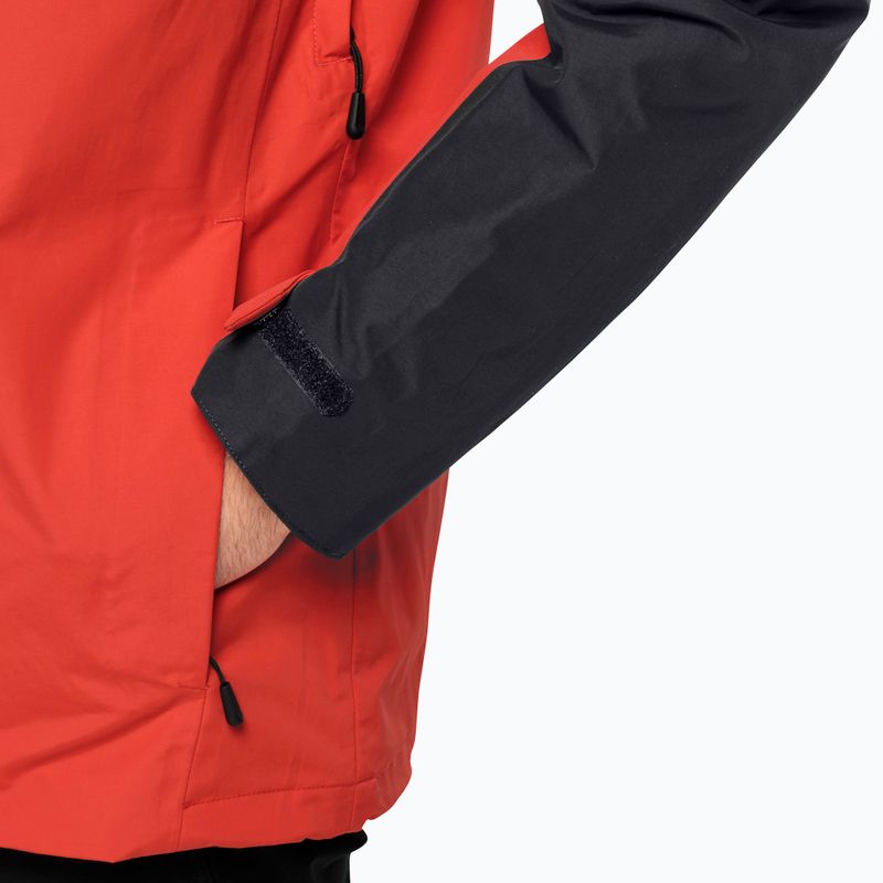 Чоловіча куртка Jack Wolfskin Jasper 3в1 сильна червона дощова куртка 8