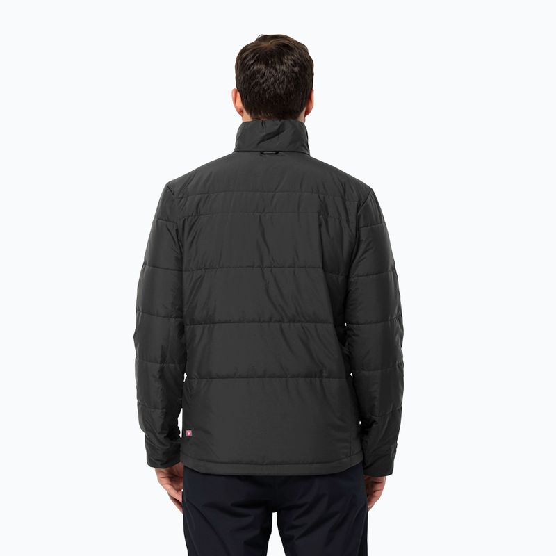Чоловіча куртка Jack Wolfskin Jasper 3в1 від дощу чорно-оливкова 4