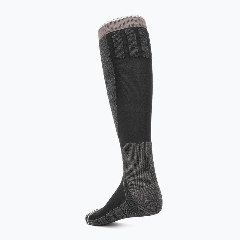 Шкарпетки Jack Wolfskin Ski Merino H C трекінгові чорні 2