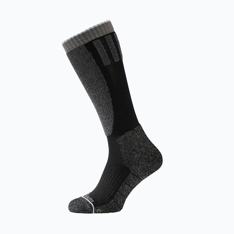 Шкарпетки Jack Wolfskin Ski Merino H C трекінгові чорні 4