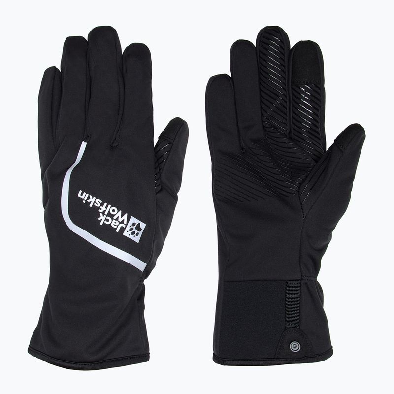 Рукавички велосипедні Jack Wolfskin Morobbia Light black