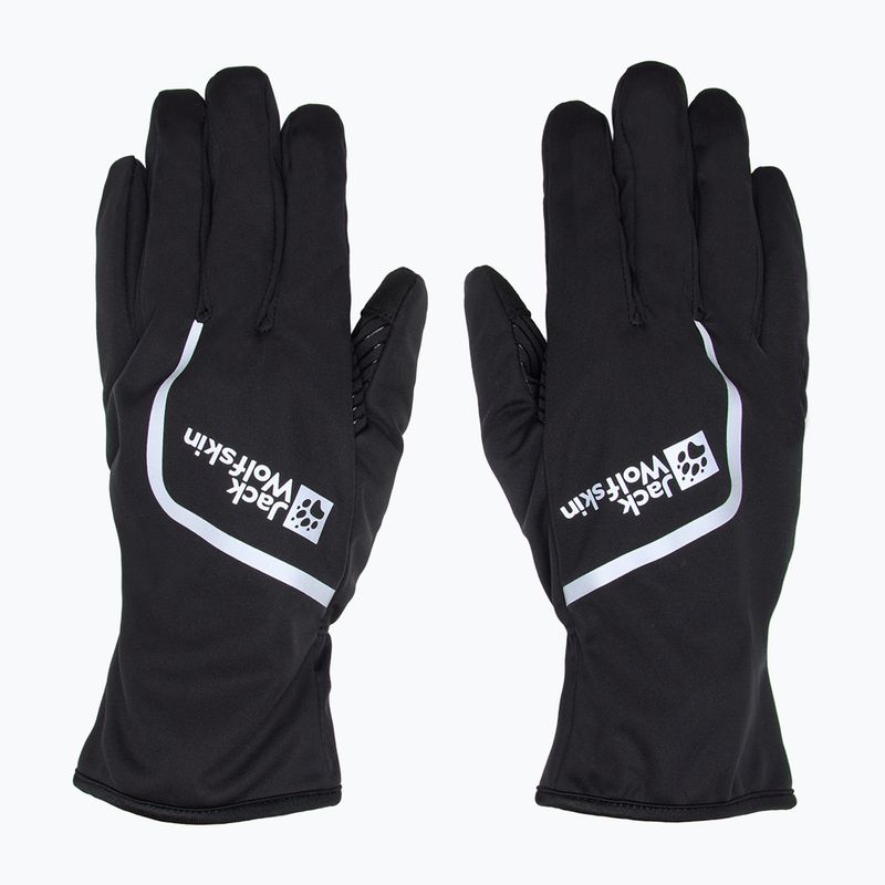 Рукавички велосипедні Jack Wolfskin Morobbia Light black 2