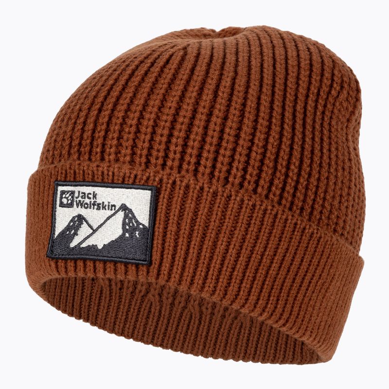 Зимова шапка-вушанка Jack Wolfskin Edo Badge Beanie carmine 3